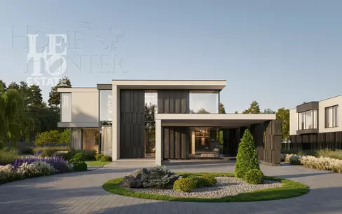 2-этажный коттедж 540 м² без отделки
