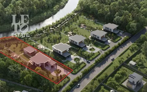 2-этажный коттедж 540 м² без отделки