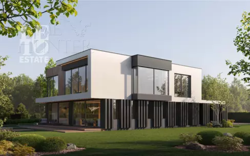 1-этажный коттедж 380 м² без отделки