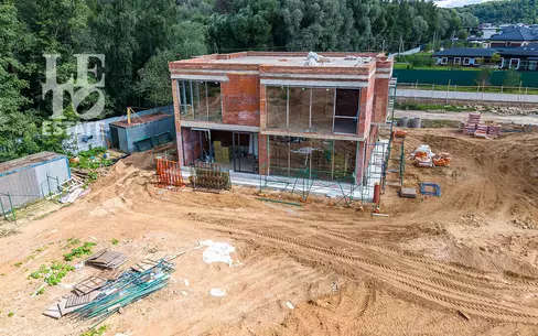 2-этажный коттедж 390 м² без отделки