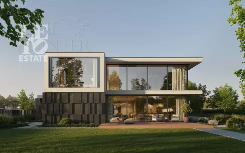 2-этажный коттедж 540 м² без отделки