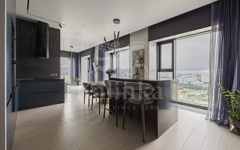 4-КОМН. КВАРТИРА С ОТДЕЛКОЙ 126.5 М² НА 38 ЭТАЖЕ