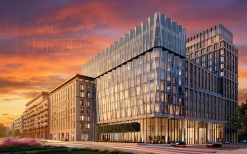2-КОМН. АПАРТАМЕНТЫ БЕЗ ОТДЕЛКИ 46.4 М² НА 3 ЭТАЖЕ
