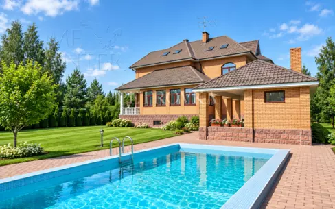 3-этажный коттедж 680.4 м² с отделкой