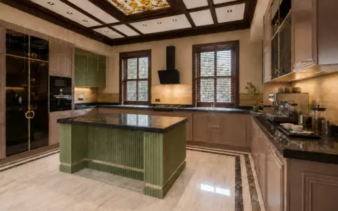 2-этажный коттедж 1 800 м² с отделкой