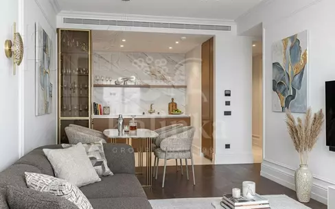 3-КОМН. АПАРТАМЕНТЫ С ОТДЕЛКОЙ 85 М² НА 8 ЭТАЖЕ