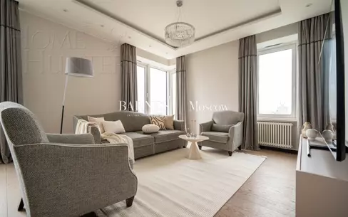 3-КОМН. КВАРТИРА С ОТДЕЛКОЙ 120 М² НА 17 ЭТАЖЕ