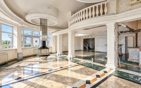 2-УРОВНЕВАЯ КВАРТИРА БЕЗ ОТДЕЛКИ 375.5 М² НА 4 ЭТАЖЕ