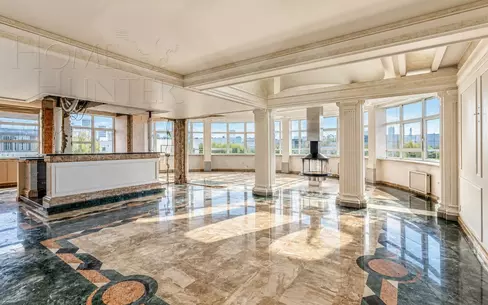 2-УРОВНЕВАЯ КВАРТИРА БЕЗ ОТДЕЛКИ 375.5 М² НА 4 ЭТАЖЕ