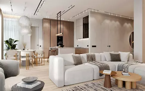 2-этажный коттедж 520 м² без отделки