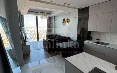 2-КОМН. АПАРТАМЕНТЫ С ОТДЕЛКОЙ 58.5 М² НА 48 ЭТАЖЕ