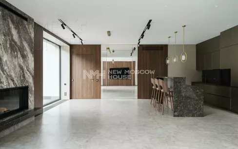 3-этажный коттедж 640 м² с отделкой