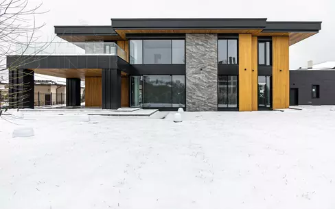 2-этажный коттедж 853.2 м² без отделки