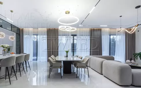 2-этажный коттедж 507.3 м² с отделкой