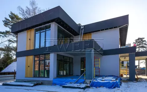 2-этажный коттедж 450 м² без отделки