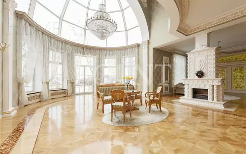 2-этажный коттедж 3 000 м² с отделкой