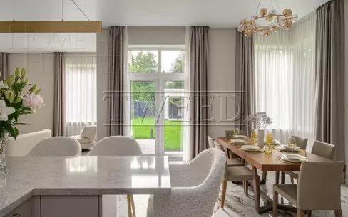 2-этажный коттедж 350 м² с отделкой
