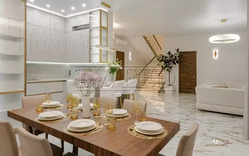 2-этажный коттедж 350 м² с отделкой