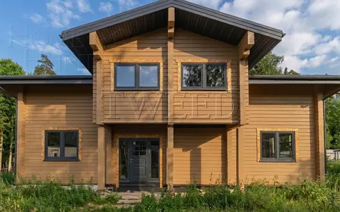 2-этажный коттедж 470 м² без отделки