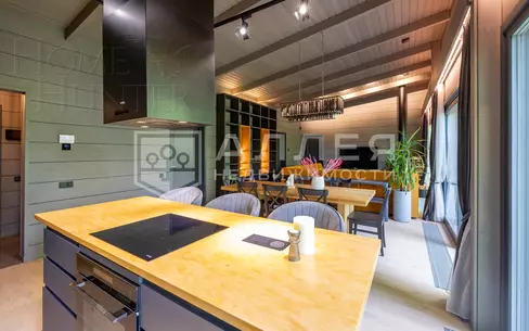 1-этажный коттедж 276.8 м² с отделкой
