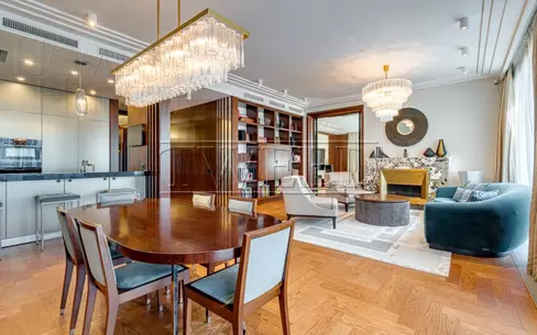 4-КОМН. КВАРТИРА С ОТДЕЛКОЙ 213.1 М² НА 5 ЭТАЖЕ