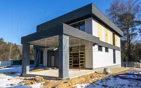 2-этажный коттедж 450 м² без отделки