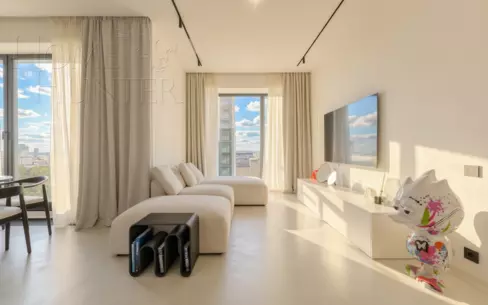 3-КОМН. КВАРТИРА С ОТДЕЛКОЙ 82 М² НА 22 ЭТАЖЕ