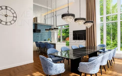 2-этажный коттедж 380 м² с отделкой