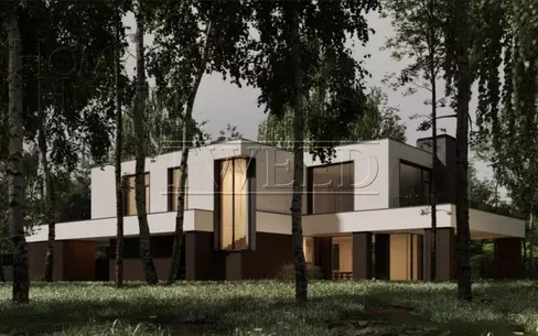 2-этажный коттедж 470 м² без отделки