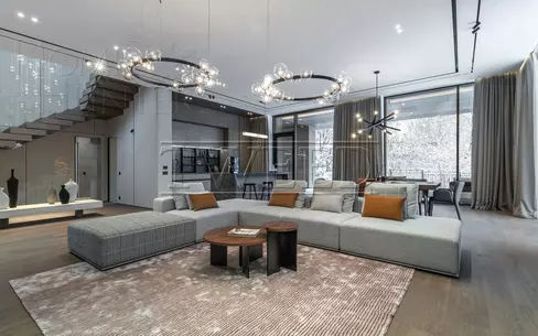 2-этажный коттедж 760 м² с отделкой