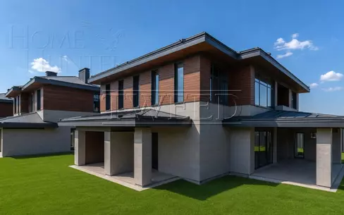 2-этажный коттедж 348 м² с отделкой