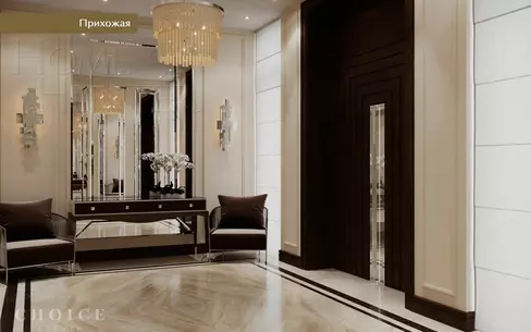 2-этажный коттедж 1 117.5 м² с отделкой