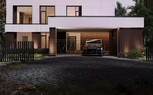 2-этажный коттедж 470 м² без отделки