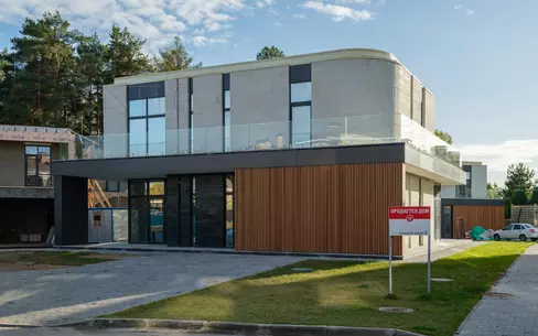 2-этажный коттедж 340 м² без отделки