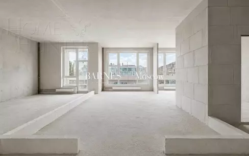 4-КОМН. КВАРТИРА БЕЗ ОТДЕЛКИ 198.2 М² НА 5 ЭТАЖЕ