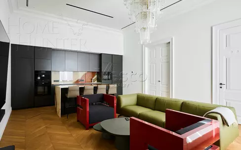 2-КОМН. АПАРТАМЕНТЫ С ОТДЕЛКОЙ 81.8 М² НА 1 ЭТАЖЕ
