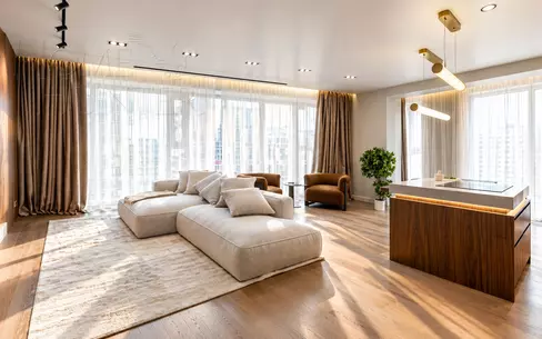 4-КОМН. КВАРТИРА С ОТДЕЛКОЙ 144 М² НА 7 ЭТАЖЕ