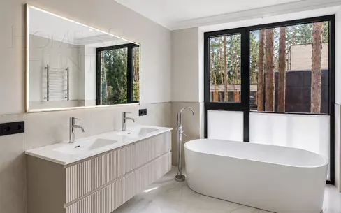 2-этажный коттедж 750 м² с отделкой