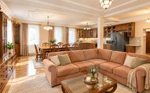4-КОМН. КВАРТИРА С ОТДЕЛКОЙ 152 М² НА 4 ЭТАЖЕ