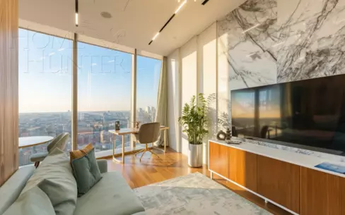 2-КОМН. АПАРТАМЕНТЫ С ОТДЕЛКОЙ 85.5 М² НА 81 ЭТАЖЕ