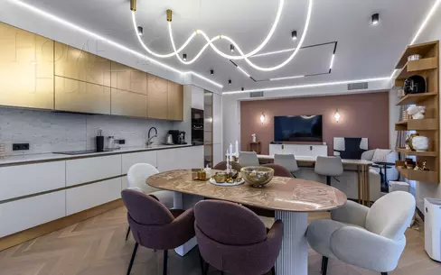 4-КОМН. КВАРТИРА С ОТДЕЛКОЙ 129 М² НА 11 ЭТАЖЕ
