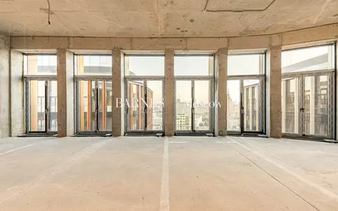 10-КОМН. ПЕНТХАУС БЕЗ ОТДЕЛКИ 847.2 М² НА 20 ЭТАЖЕ