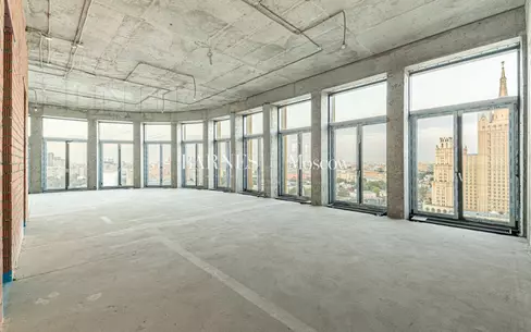 4-КОМН. ПЕНТХАУС БЕЗ ОТДЕЛКИ 372.1 М² НА 20 ЭТАЖЕ
