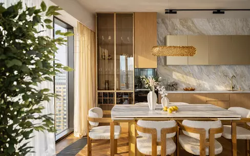 4-КОМН. КВАРТИРА С ОТДЕЛКОЙ 112 М² НА 24 ЭТАЖЕ