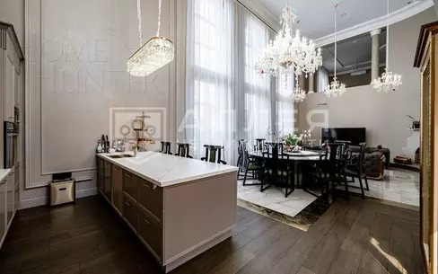 2-этажный коттедж 476.7 м² с отделкой