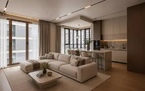 3-КОМН. КВАРТИРА С ОТДЕЛКОЙ 100 М² НА 3 ЭТАЖЕ