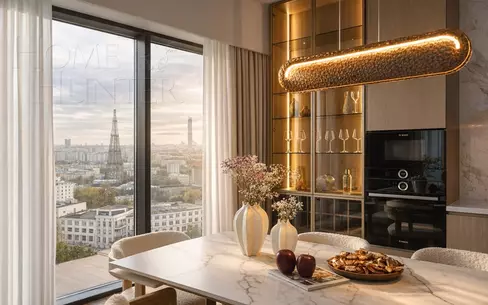 4-КОМН. КВАРТИРА С ОТДЕЛКОЙ 112 М² НА 24 ЭТАЖЕ
