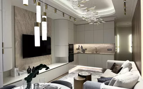 3-КОМН. КВАРТИРА С ОТДЕЛКОЙ 95 М² НА 6 ЭТАЖЕ