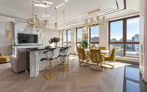 4-КОМН. КВАРТИРА С ОТДЕЛКОЙ 186 М² НА 10 ЭТАЖЕ