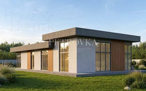 1-этажный коттедж 208.71 м² без отделки